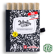 Durban Poison, Chem de la Chem, and Slap Shot "The Black Book" Pre-Rolls | 0.5g 6pk (Water Hash-Infused)