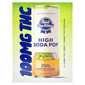 Pabst - High Soda - Mango Coconut - 4pk - 100mg
