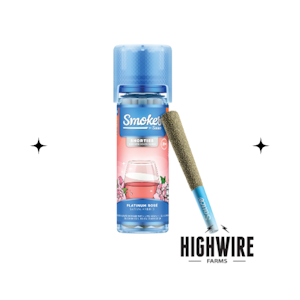 SAUCE ESSENTIALS - Sauce Smokes Platinum Rose Infused Preroll 5pk 3g