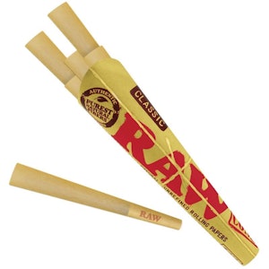 RAW - RAW -  6PK Cone Box - 1.25"