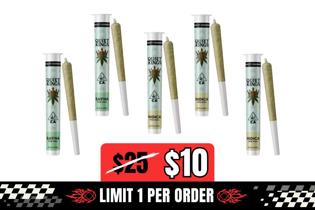 Quiet Kings - 60% off 5g Quiet Kings Pre-Roll 🔥 Bundle Main Image