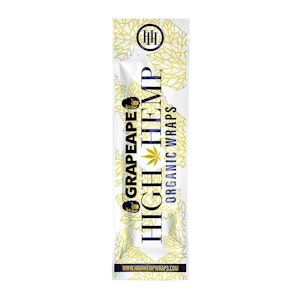 High Hemp - HIgh Hemp Wraps Grape Ape Blunt Wraps