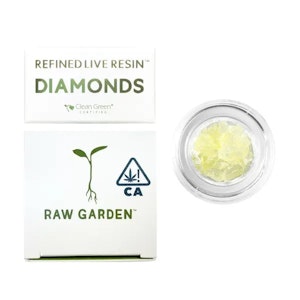 RAW GARDEN - RawG Kusherz Cream 1g Diamonds Indica