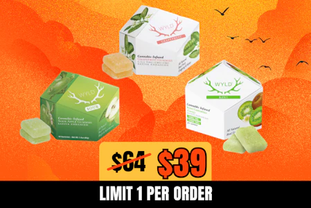 WYLD Gummies - The 600mg Wyld Edible Bundle