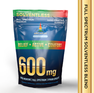 Arcadia Brands - 6pk 600mg Full Spectrum Gummies - Blue Raspberry