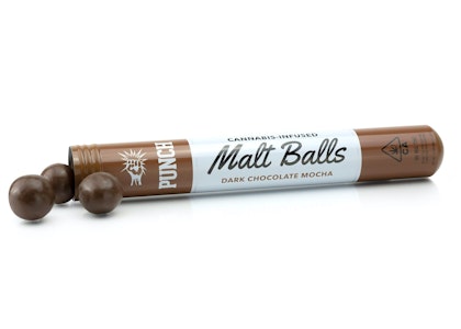 Punch Edibles - Punch Edibles - 100mg Malt Balls - Dark Chocolate Mocha