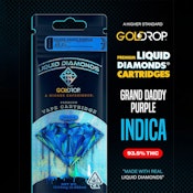 GoldDrop | All-In-One Vape | Liquid Diamonds | Granddaddy Purple | 1g