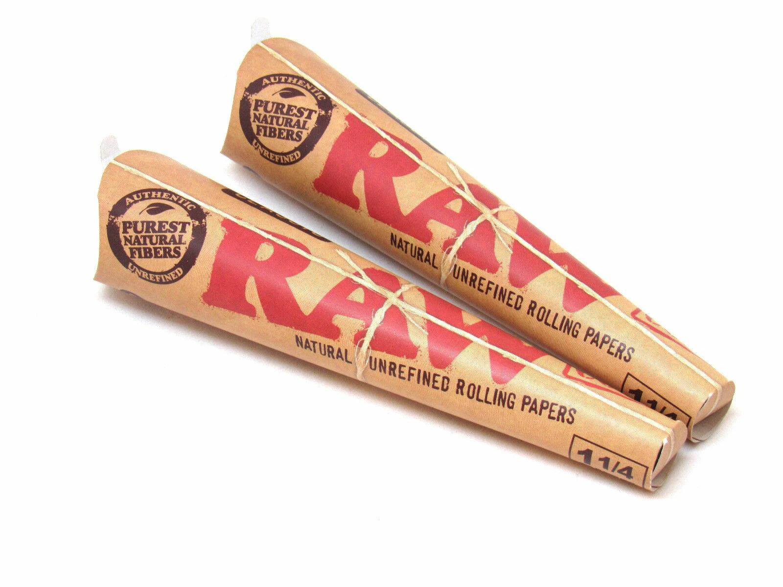 Raw  - RAW Classics - 6pk Cones - Natural 1 1/4  Main Image