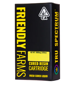 Friendly Farms - Durban Cream - Cured Resin - 1g (S) - Friendly Farms