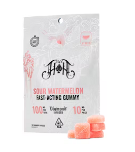 Heavy Hitters - Heavy Hitters Fast Acting Gummy Sour Watermelon