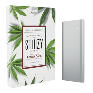 STIIIZY - Portable Power Case - Silver - Stiiizy