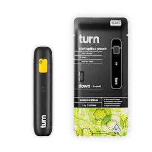 TURN - Turn - Kiwi Spiked Punch Turn Down Disposable 1g
