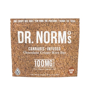 DR. NORMS - Dr Norm - Chocolate Rice Krispie Treat - 100mg