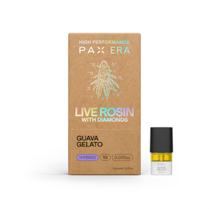 PAX - Pax Live Rosin with Diamonds |  Guava Gelato 1g Pod