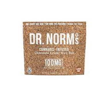 DR. NORM'S - Dr. Norm's - Chocolate Crispy Rice Bar 100mg
