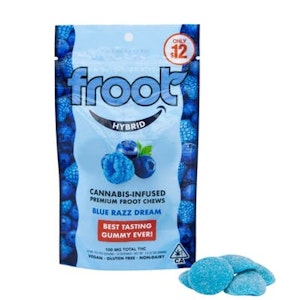 FROOT - Froot | 10pk Gummies - Blue Razz Dream