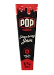 Pop Cones - 6 Pack Pre-Rolled Cones - Strawberry Jam