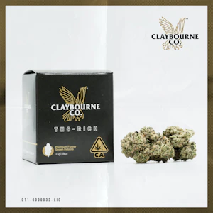 Claybourne Co. - Claybourne 3.5g - Super Silver Haze - Flower - 3.5G