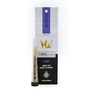 WEST COAST CURE - West Coast Cure - CUREjoint - Bacio Gelato - Preroll - 1G