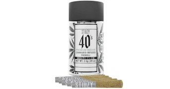 Stiiizy - Biscotti 40's Premium Infused Pre-Rolls - 5ct