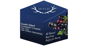 Wyld - Elderberry 2:1 THC:CBN Gummies - 150mg