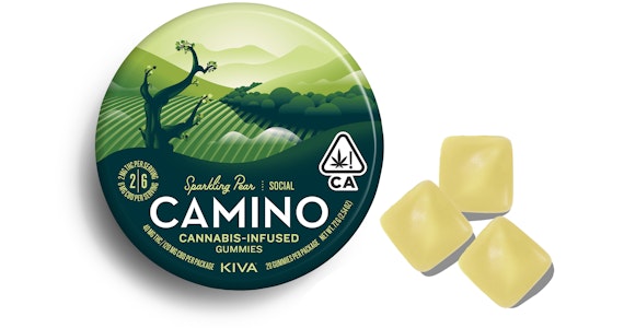 CAMINO - Camino - Sparkling Pear 3:1 CBD:THC Gummies - 160mg