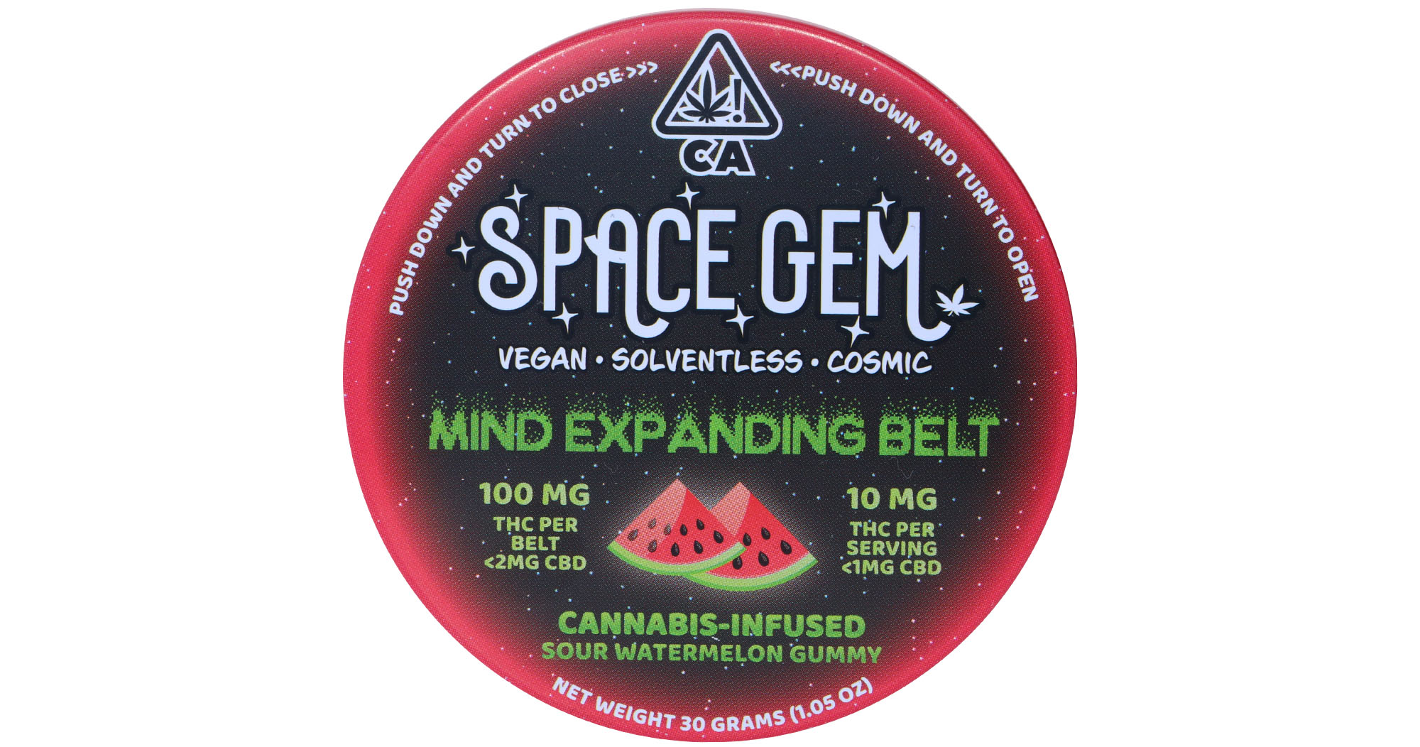 Space Gem: Sour Watermelon Belt