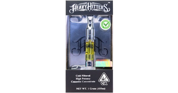 HEAVY HITTERS - Heavy Hitters - Granddaddy Purple Cartridge - 1g