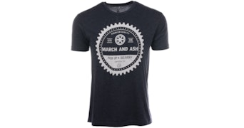 Unisex - Navy Vintage March and Ash Gear Tee - Small