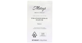 Mary's Medicinals - Recover THCa Transdermal Patch - 1ct