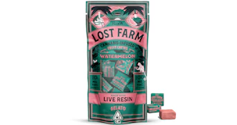 Lost Farm - Watermelon Gelato Live Resin Fruit Chews - 100mg