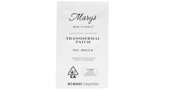 Mary's Medicinals - Relax THC Indica Transdermal Patch - 1ct