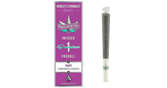 Presidential - Presidential - Grape Infused Moonrock Pre-Roll - 1g