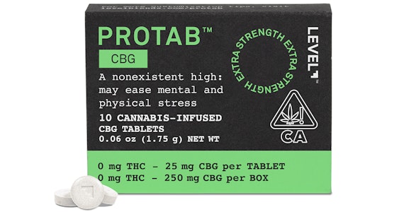 LEVEL - LEVEL - CBG Protabs - 250mg