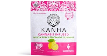 Kanha - Pink Lemonade Indica Gummies - 100mg