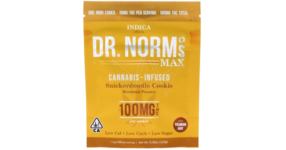 DR. NORM'S - Dr. Norm's - Snickerdoodle Max Cookie - 100mg