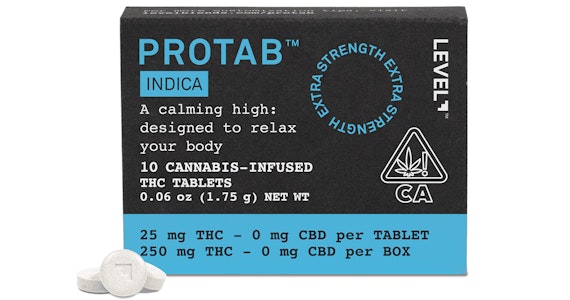 LEVEL - LEVEL - Indica Protabs - 250mg