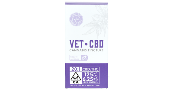 VETCBD - Vet CBD - 250mg 20:1 Tincture - 60ml