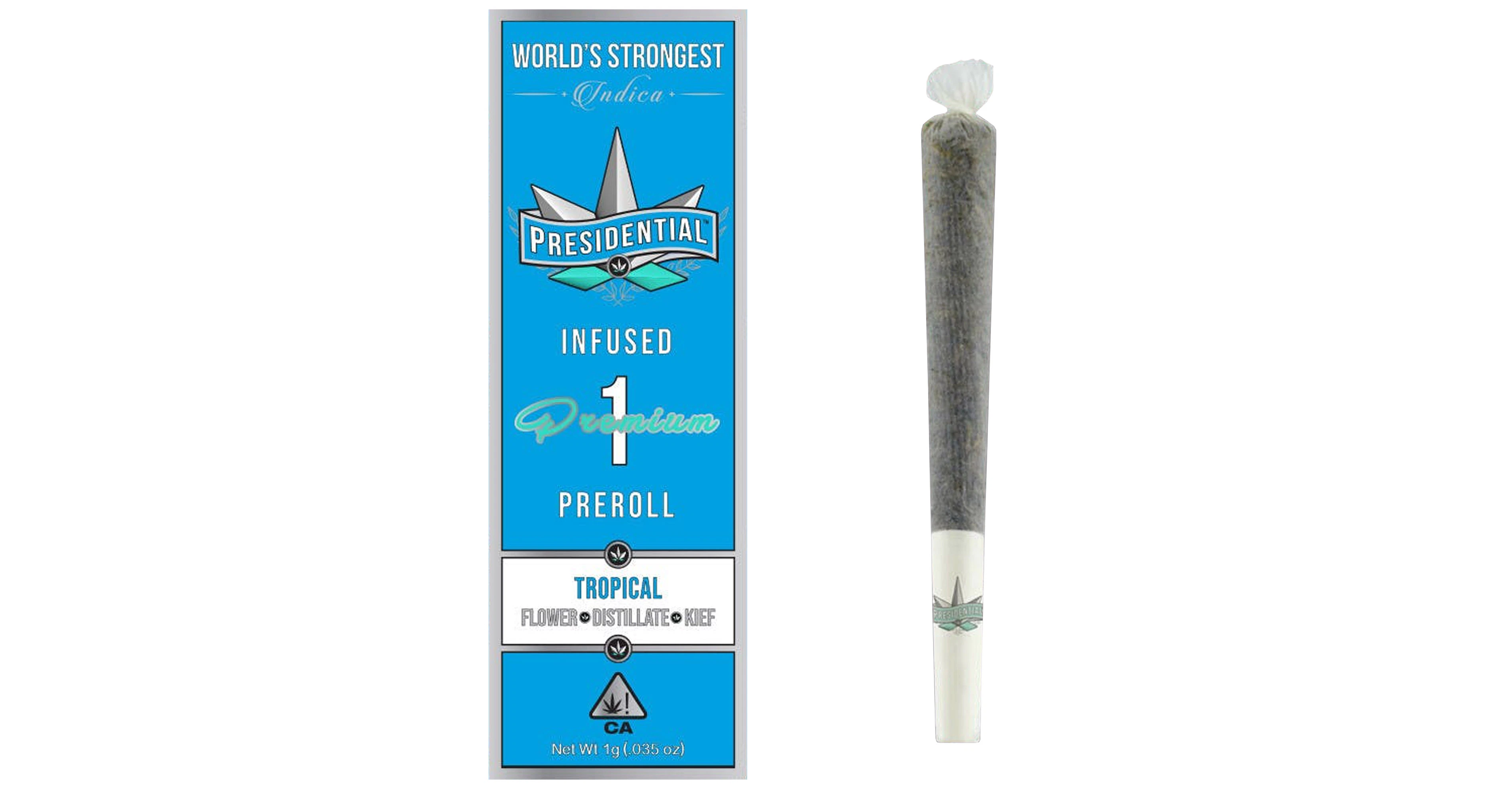 Presidential - Presidential - Tropical Infused Moonrock Pre-Roll - 1g Main Image
