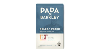 Papa & Barkley - Releaf Patch - THC Rich 1:3