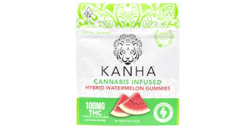 Kanha - Watermelon Hybrid Gummies - 100mg