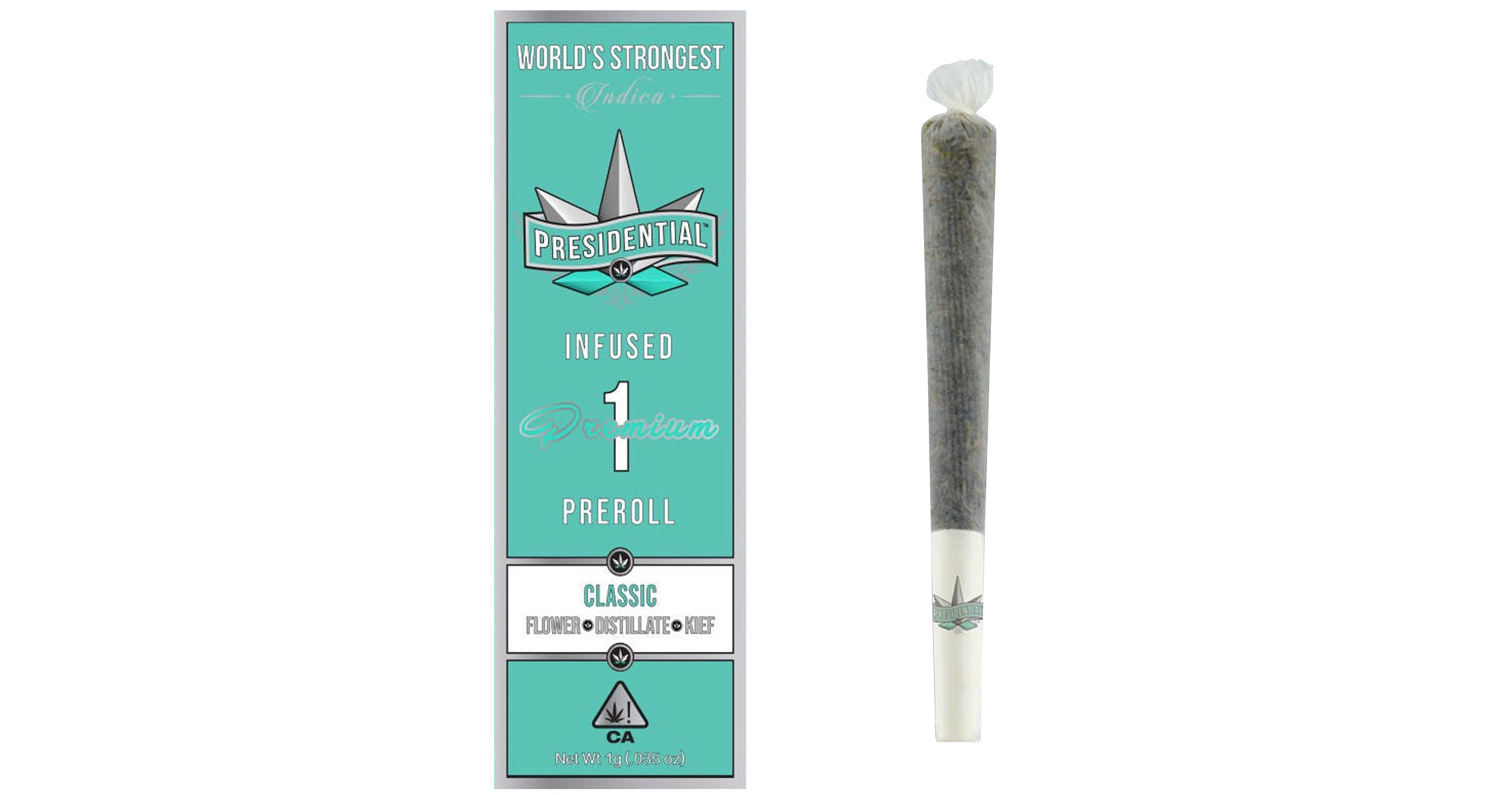 Presidential - Presidential - Classic Infused Moonrock Pre-Roll - 1g Main Image