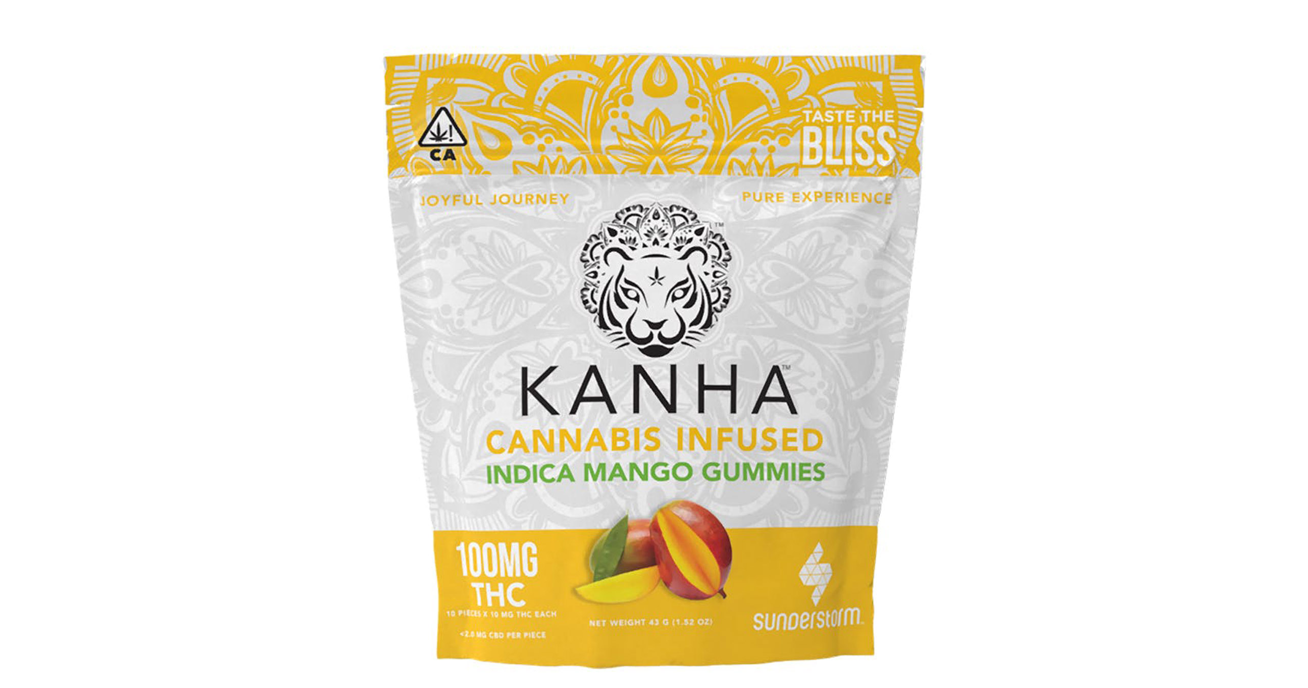 Mango Indica Gummies - 100mg