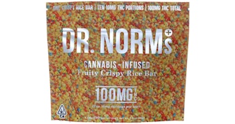 Dr. Norm's - Fruity Pebbles Rice Crispy Bar - 100mg