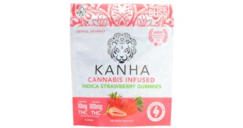 Kanha - Strawberry Indica Gummies - 100mg