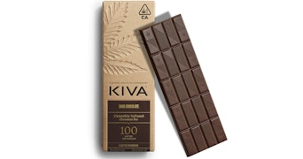Kiva - Dark Chocolate Bar - 100mg