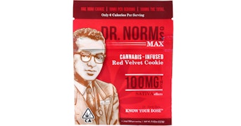 Dr. Norm's - Red Velvet Max Cookie - 100mg