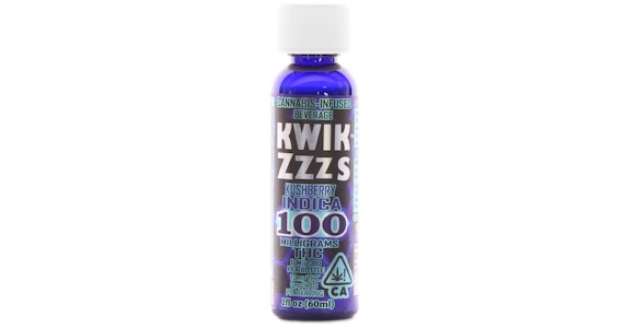 Kwik Ease - Kwik Ease - ZZZs Kushberry Beverage - 100mg