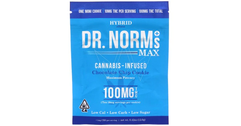 Dr. Norm's - Dr. Norm's - Chocolate Chip Max Cookie - 100mg Main Image