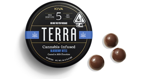 TERRA - Terra - Milk Chocolate Blueberries - 100mg